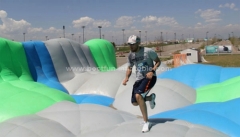 Insane Inflatable Jump Around Obstacle Course