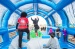 Big balls wipeout run inflatable obstacle course