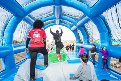 The Mad House Inflatable Obstacle Course