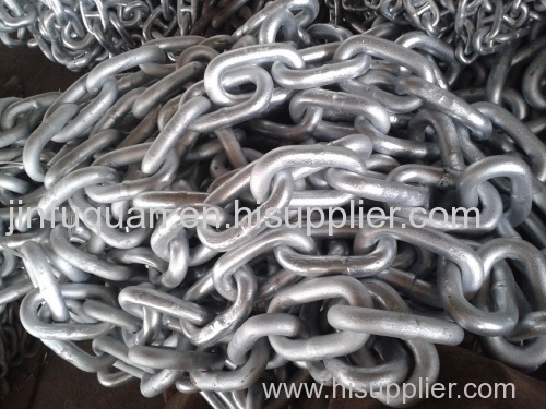 Qingdao factory supply Studless anchor chain for ship
