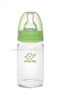 120ml standard crystal glass feeding bottle