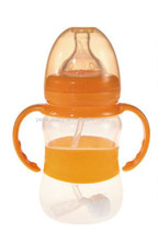 210ml wide-neck non-slip belt feeding bottle