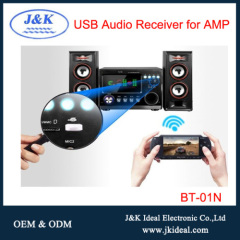 Bluetooth usb audio receiver dongle for car stereo and / speakers