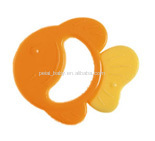 Silicone dual color teether (fish shape)