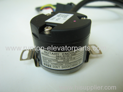 Elevator parts encoder SBX-8192-5MD-60-058-C10=X65AC-31 for Mitsubishi