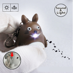 LED Totoro Sound Keychain