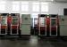 Semi - automatic plastic membership card Fusing Machine Energy Saving red color