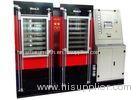 PLC Control Plastic Card Laminating Machine 7 daylights red color 400 * 500mm