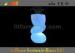 Club Led Lighting Furniture Flower Pot / Led Planter With 8 Hours Charging Time