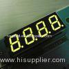 350mm Continuous Green Four Digit 7 Segment LED / Electronic Display Board