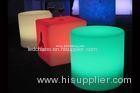 Round bar LED Cube Chair