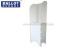 White Outdoor Cardboard Voting Booth Folding Printing Customized