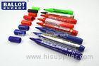 Purple / Blue Silver Nitrate Waterproof Ink Pen Indelible For Printing