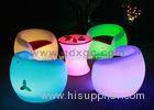 Modern Led Bar Furniture Polyethylene Environmentally Friendly For Exhibition