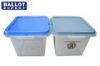 55L Waterproof PP Plastic Storage Box For Clothes Collection OEM