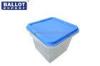 Large Capacity Plastic Storage Box Recycled Materials For Home Collection
