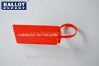 PP Material Security Lock Seals For Ballot Box Various Colors