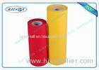 Red Yellow PP Material Non Woven Polypropylene Fabric With 6 Production Lines