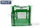 2 Layers Collapsible Ballot Box With Zipper Recycled Materials