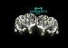 Palladium-Silver Full Cast Metal Crown 100% Metal Construction