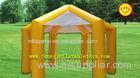 Waterproof Yellow PVC Inflatable Tent / Inflatable Umbrella Tent For Promotion Party