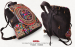 China national style Hmong embroidery double backpack bags