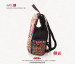 China national style Hmong embroidery double backpack bags