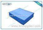 100% Virgin Polypropylene Blue Disposable Bed Sheet For Hospital