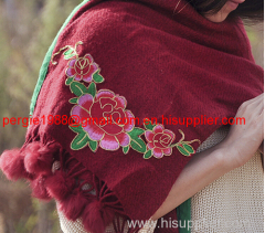 China national style embroidery CAPPA SCARF