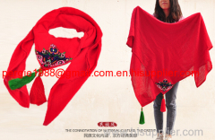 China national style embroidery CAPPA SCARF