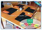 AZO FREE Panton Matched Non Woven Round Tablecloth For Dining Table
