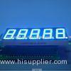 Ultra Blue 5 Digit Serial 7 - Segment Display LED Eco Friendly Custom 100 mcd 0.56"