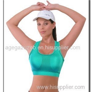 Solid Neon Color Support Sport Bra