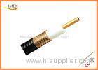 RF Foam Dielectric Coaxial Cable 50 Ohm Annular Corrugated Copper Tube