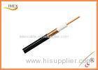 HDTV Solid Copper RF Coaxial Cable with LSOH Flame Retardant Polyolefin Jacket