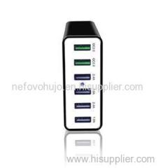 6 Port USB Desktop Charger