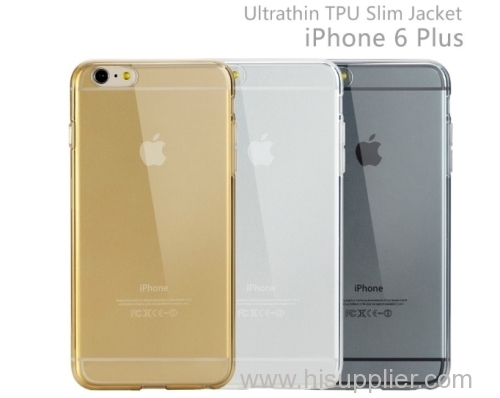 Ultrathin TPU Case For iPhone 6 6s 6 plus 4.7 5.5'' Transparent Soft Clear Slim Jacket shell Brand phone cover case