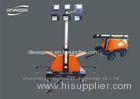 Outside IP65 Genset Lighting Tower Forced Water Cooling Cycle
