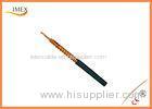 Low Attenuation Air Coaxial Cable Black Jacket for Radar Systems