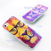 For iphone 5 5s SE 6 6s 6 plus TPU Case City Street Diamond Stars Lion Flower Fruit Cactus Blu-ray Soft silicon Back Pho