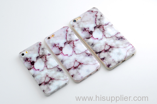 New Arrival Granite Scrub Marble Phone Case Soft TPU Funda Case for iphone 5 5s SE 6 6s 6Plus Case Coque With Retail Pac