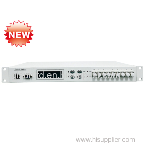 2×N Rack Mount Type Multi-channel Opto Switch Fiber Switch Optical Switch