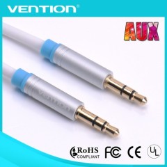 3.5mm Car Aux cable with male to male metal shell patent design