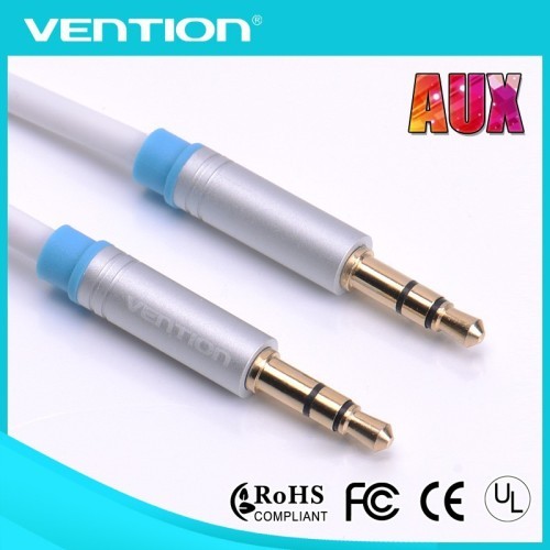 VENTION 3.5mm Car Aux cable with male to male metal shell