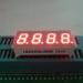 Ultra Red 4-Digit 0.30" 7 Segment Led Display For Temperature / Humidity Indicator