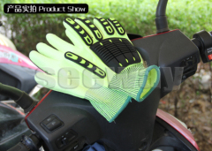 Seeway Heavy Duty Impact Protection Cut & Puncture Resistant TPR Mechanical Gloves