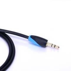 Vention Wholesale Hot Sale Black 3.5mm Male to Female Audio cable