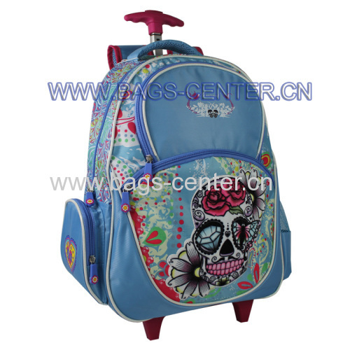Blue Travel Trolley Backpacks