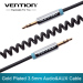 Vention High Quality Best Price Aux Spring Cable 1m 1.2m 1.5m