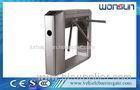 Stainless Steel Access Control Safety Automatic Tripod Turnstile IP54